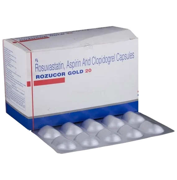 rozucor gold 20mg capsule 10's